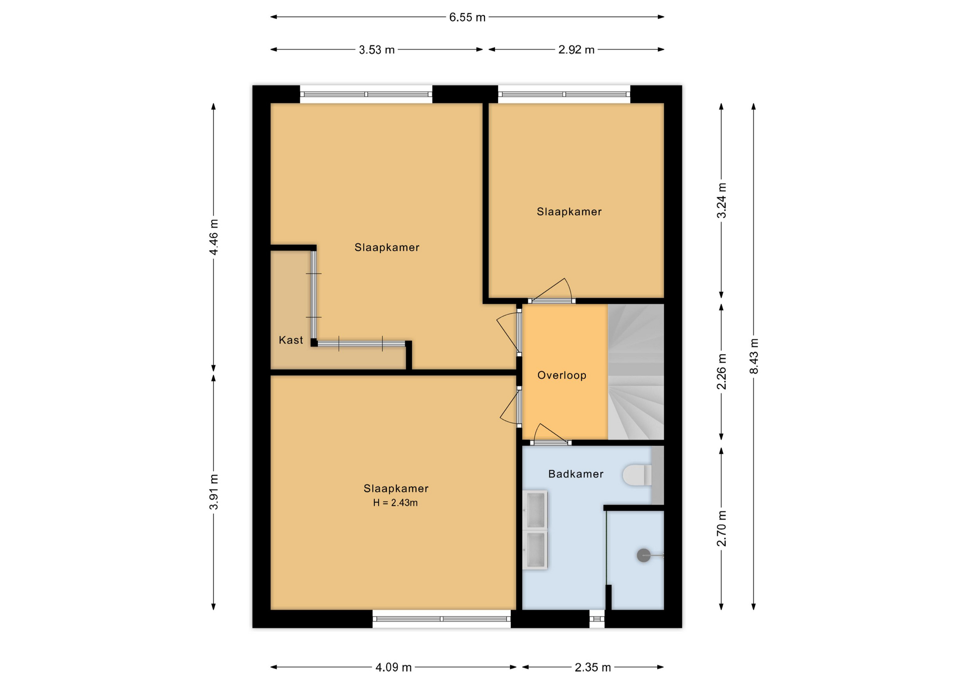 Laan van Gildestein 63 , 2151 HT Nieuw-vennep map